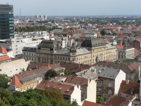 Utsikt över Zagreb